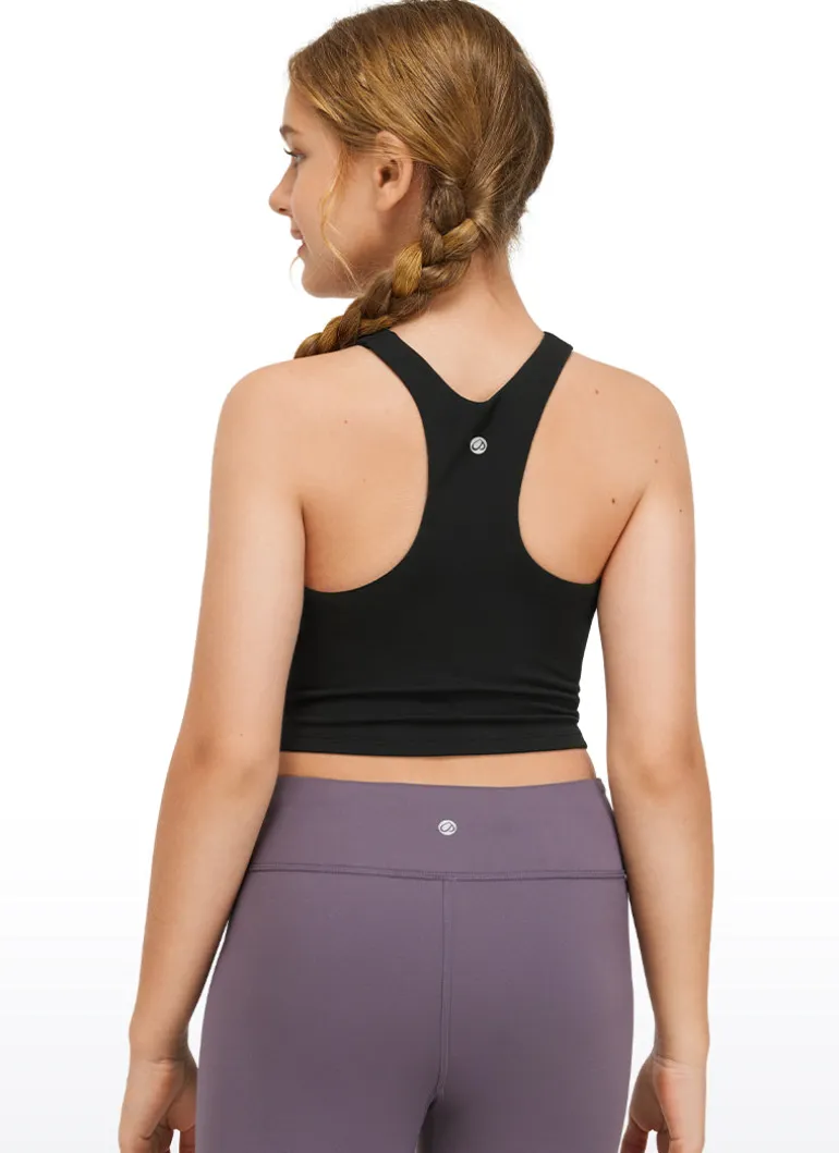 Butterluxe Girls Double Lined Racerback Tank Tops