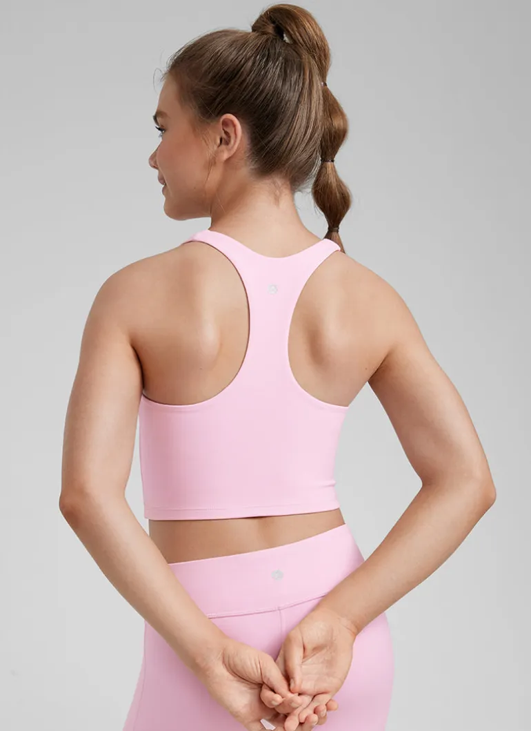 Butterluxe Girls Double Lined Racerback Tank Tops