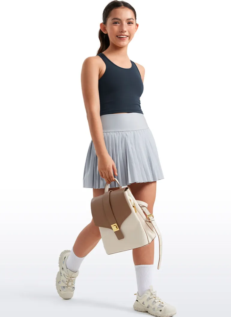 Butterluxe Girls Double Lined Scoop Neck Tank Tops