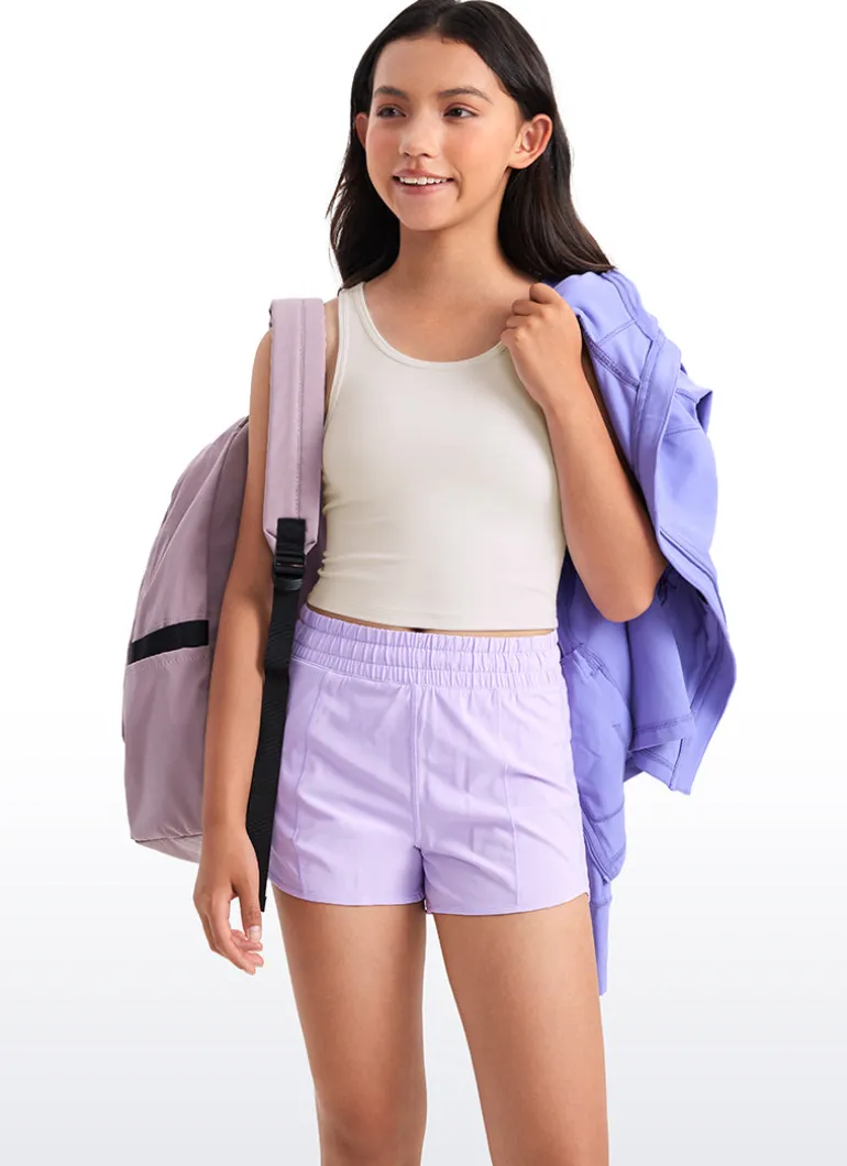 Butterluxe Girls Double Lined Scoop Neck Tank Tops