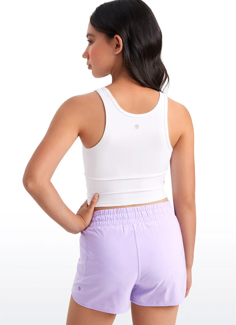 Butterluxe Girls Double Lined Scoop Neck Tank Tops