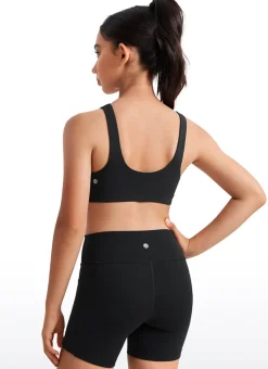Butterluxe Girls Scoop Neck Sport Bra U Back