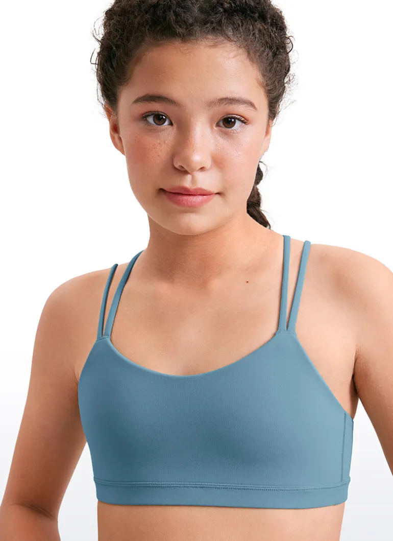Butterluxe Girls Softness Mold Bras Criss Cross