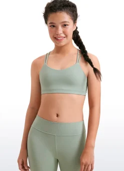 Butterluxe Girls Softness Mold Bras Criss Cross