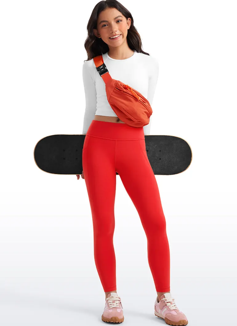 Butterluxe Girls Sports Pocketed Leggings