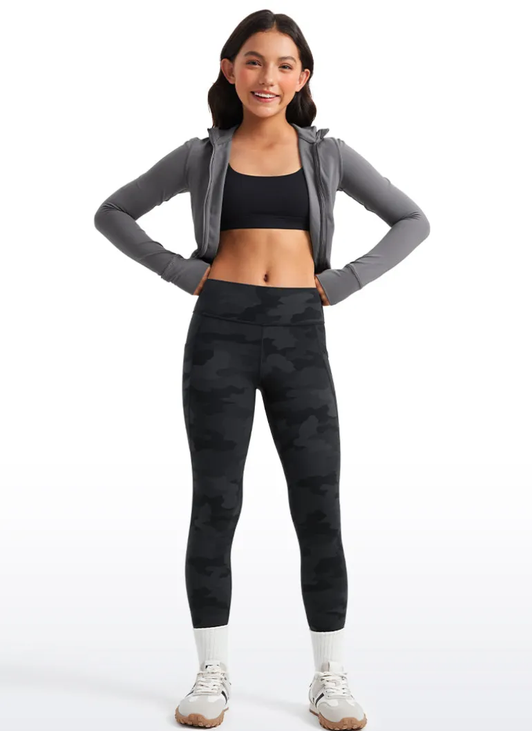 Butterluxe Girls Sports Pocketed Leggings