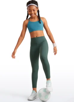 Butterluxe Girls Sports Pocketed Leggings