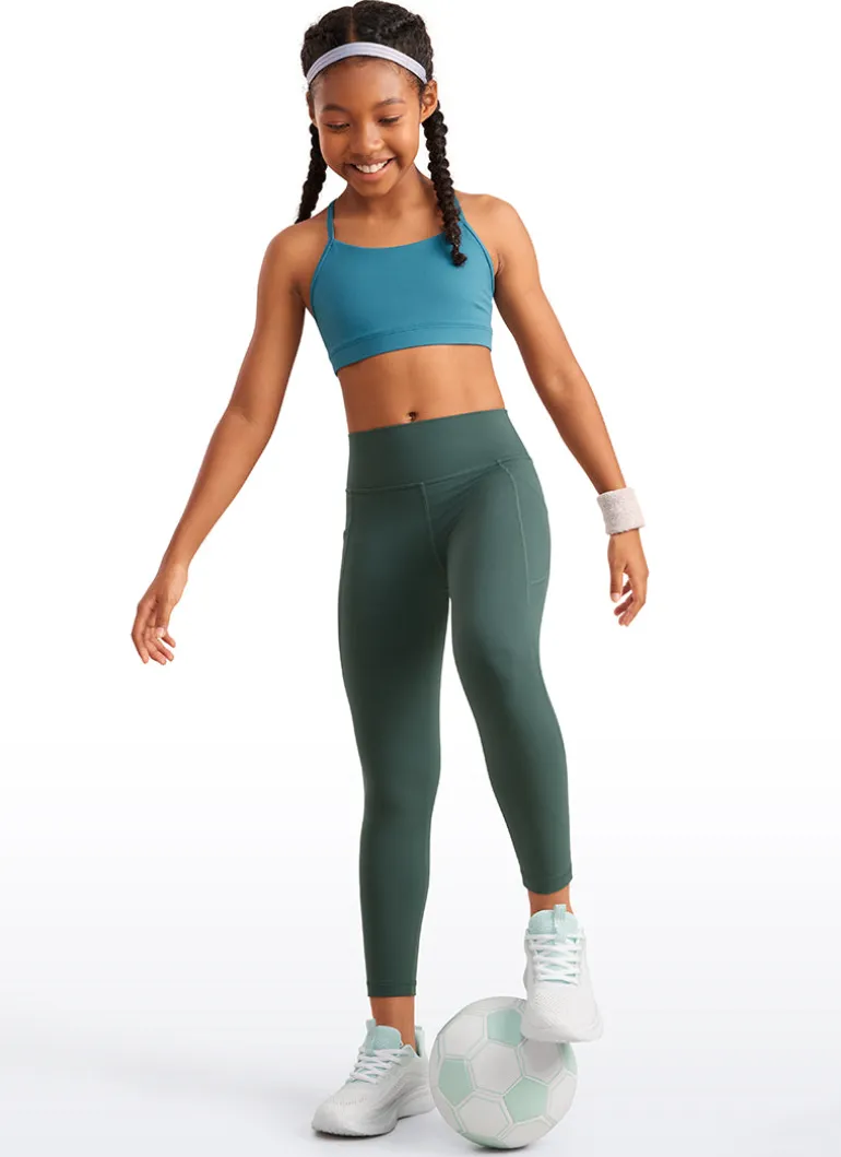 Butterluxe Girls Sports Pocketed Leggings