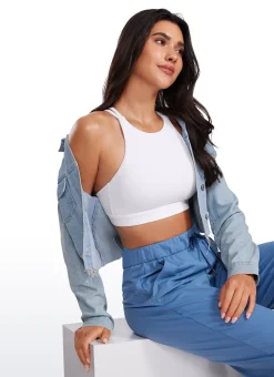 Butterluxe High Neck Longline Bra