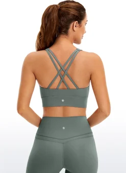 Butterluxe High Neck Strappy back Bra