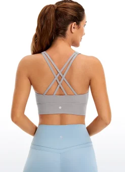Butterluxe High Neck Strappy back Bra
