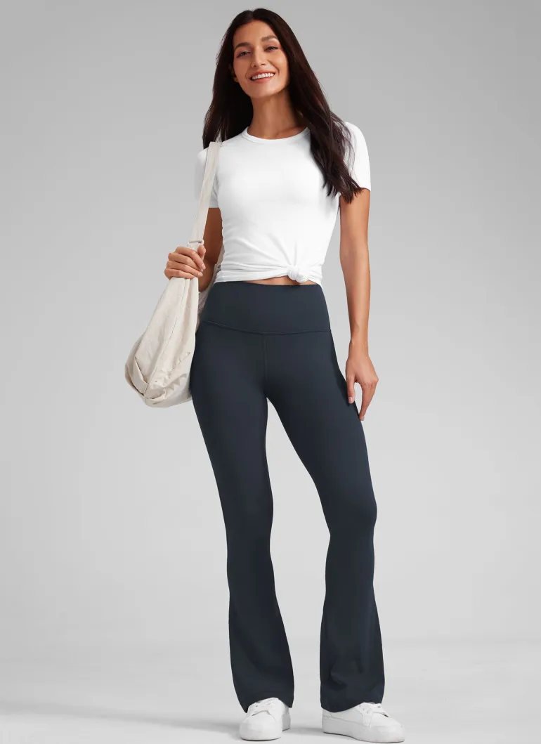 Butterluxe High Rise Mini Flare Legging 32"