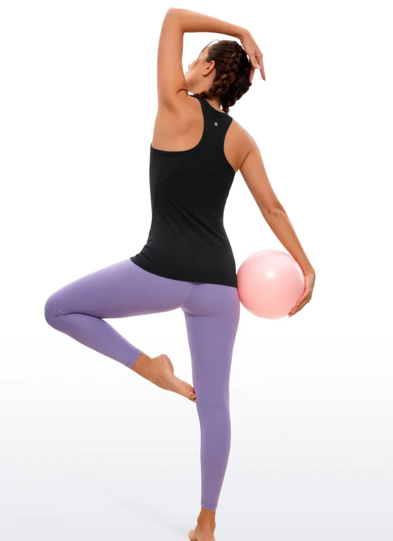 Butterluxe Hip Length Racerback Tank