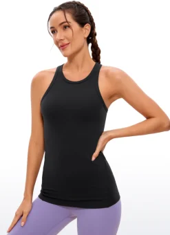 Butterluxe Hip Length Racerback Tank