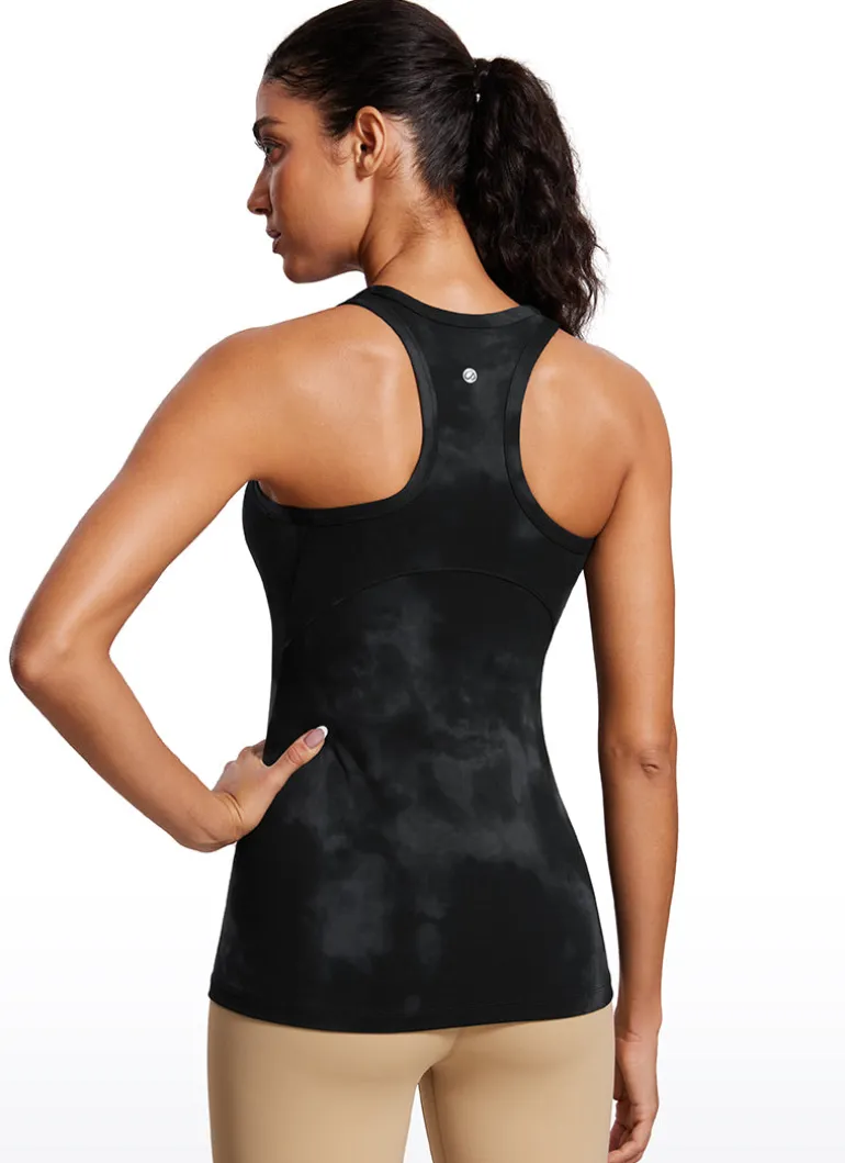 Butterluxe Hip Length Racerback Tank
