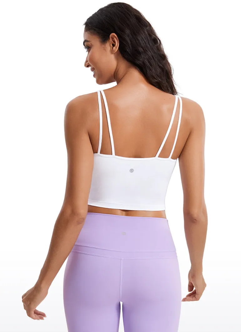 Butterluxe-Light V Neck Longline Sports Bra