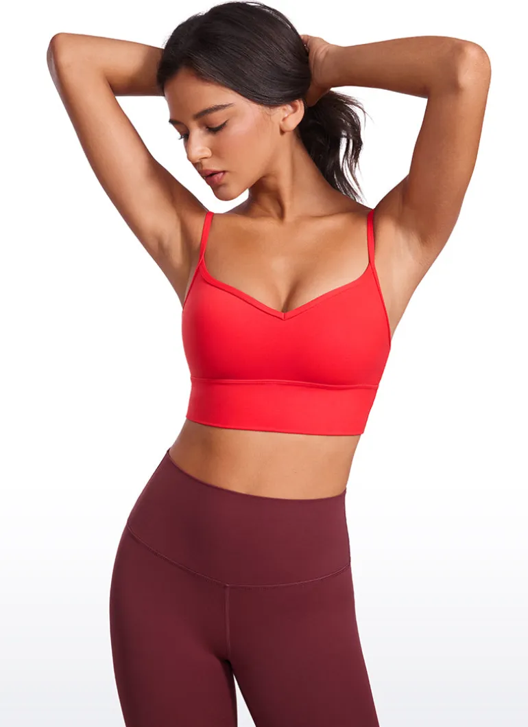 Butterluxe Longline Spaghetti Strap Bra