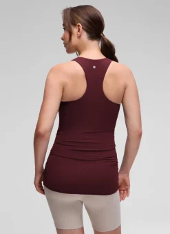 Butterluxe Maternity Built in Bra Ruched Tank