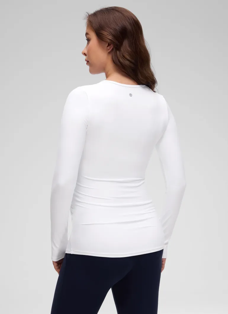 Butterluxe Maternity Crewneck Long Sleeve