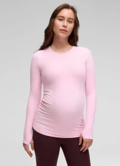 Butterluxe Maternity Crewneck Long Sleeve