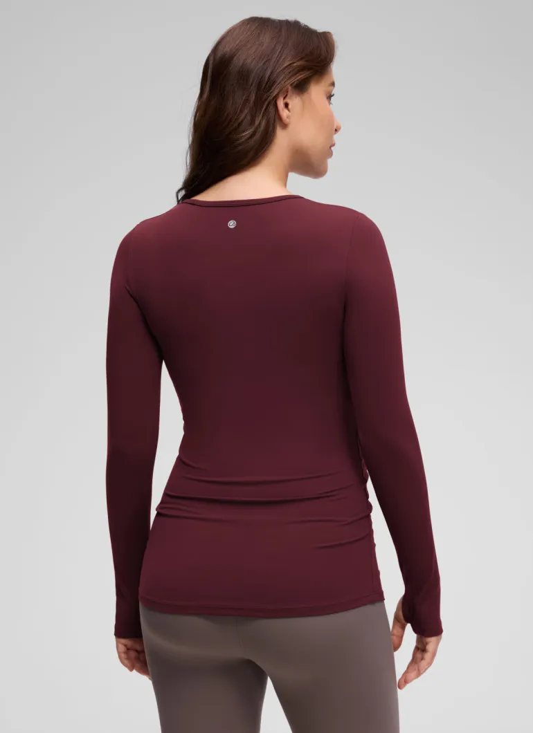Butterluxe Maternity Crewneck Long Sleeve