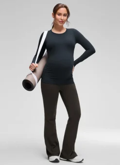 Butterluxe Maternity Crewneck Long Sleeve
