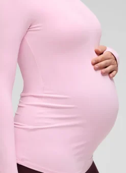 Butterluxe Maternity Crewneck Long Sleeve