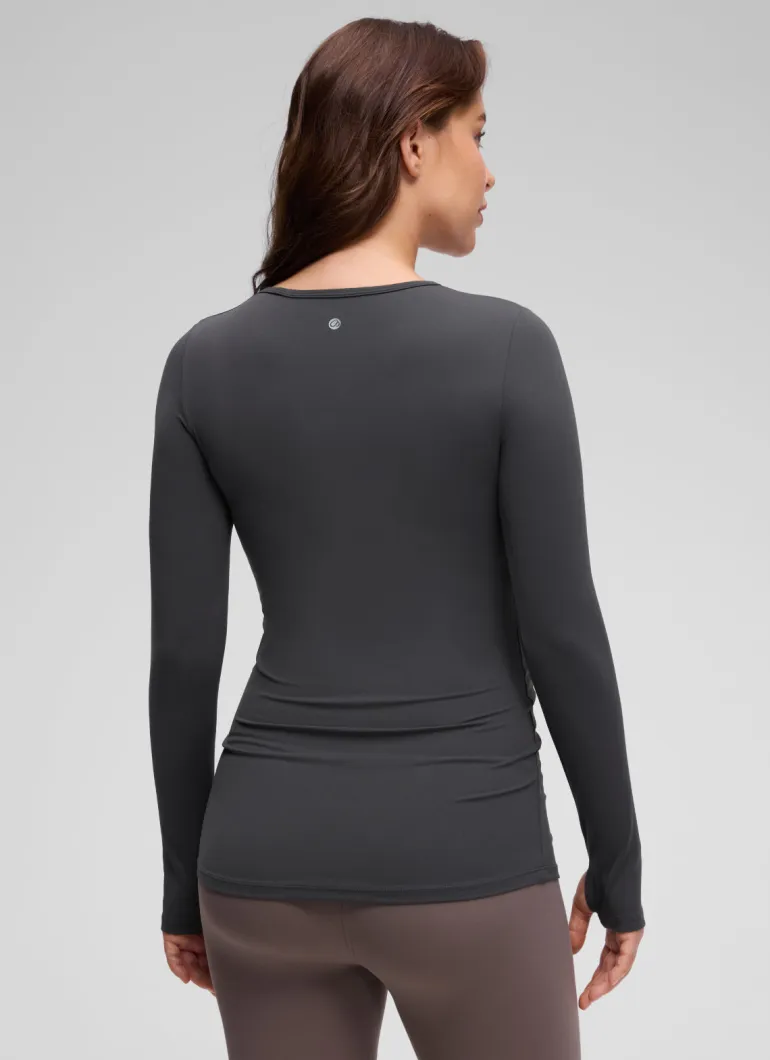 Butterluxe Maternity Crewneck Long Sleeve