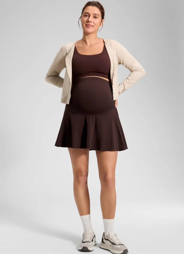 Butterluxe Maternity High Rise Skirt 14.5''