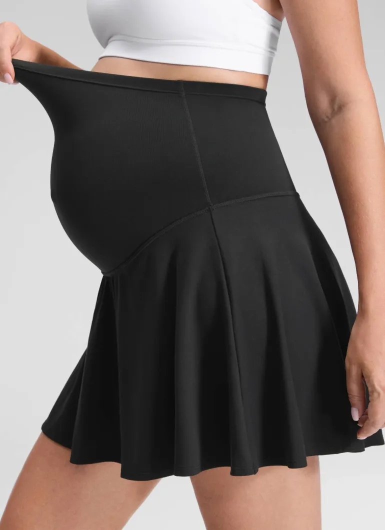 Butterluxe Maternity High Rise Skirt 14.5''