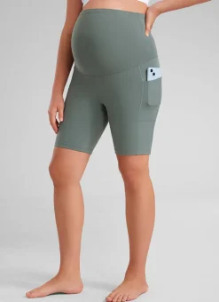 Butterluxe Maternity Pocket Shorts 8''