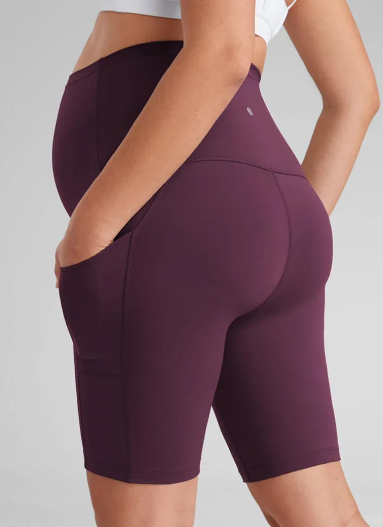 Butterluxe Maternity Pocket Shorts 8''
