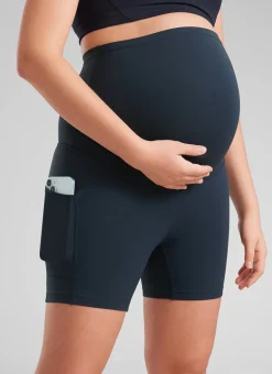 Butterluxe Maternity Pocket Shorts 5''