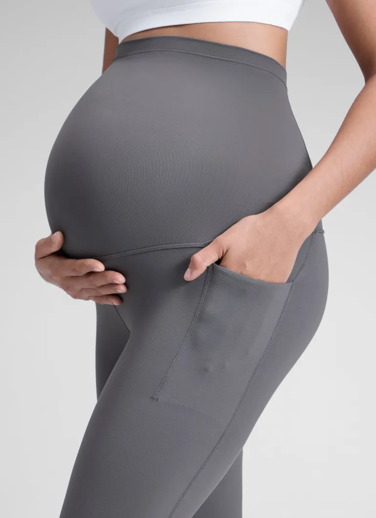 Butterluxe Maternity Soft Pocket Legging 25"