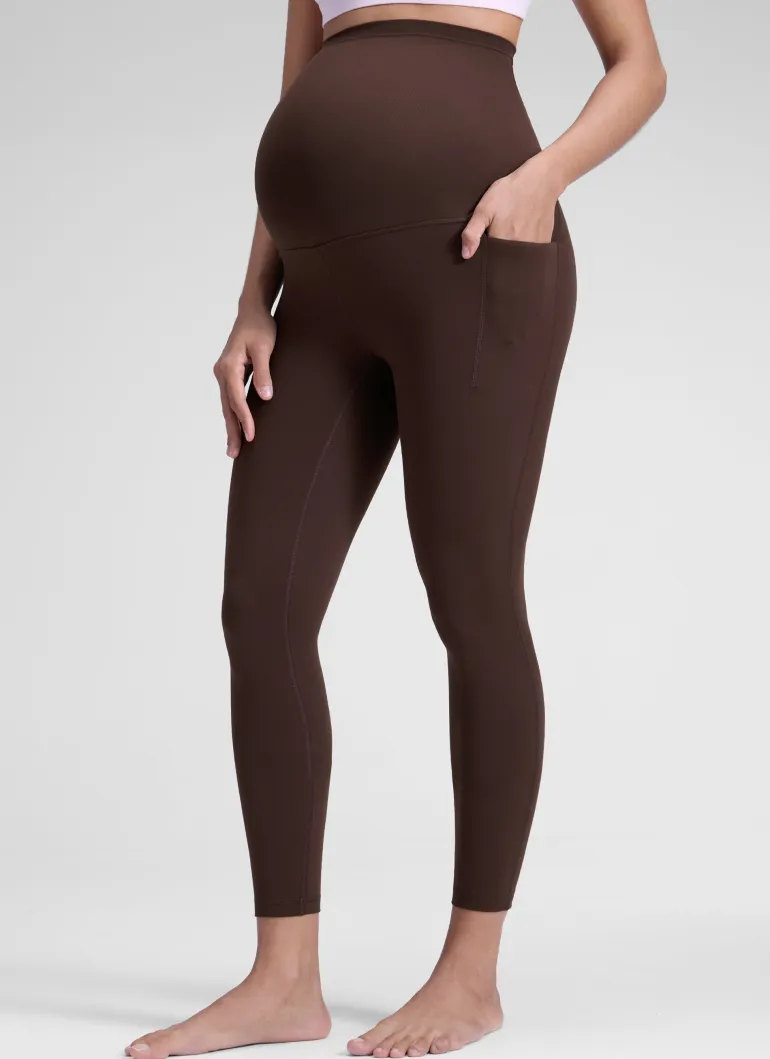 Butterluxe Maternity Soft Pocket Legging 25"