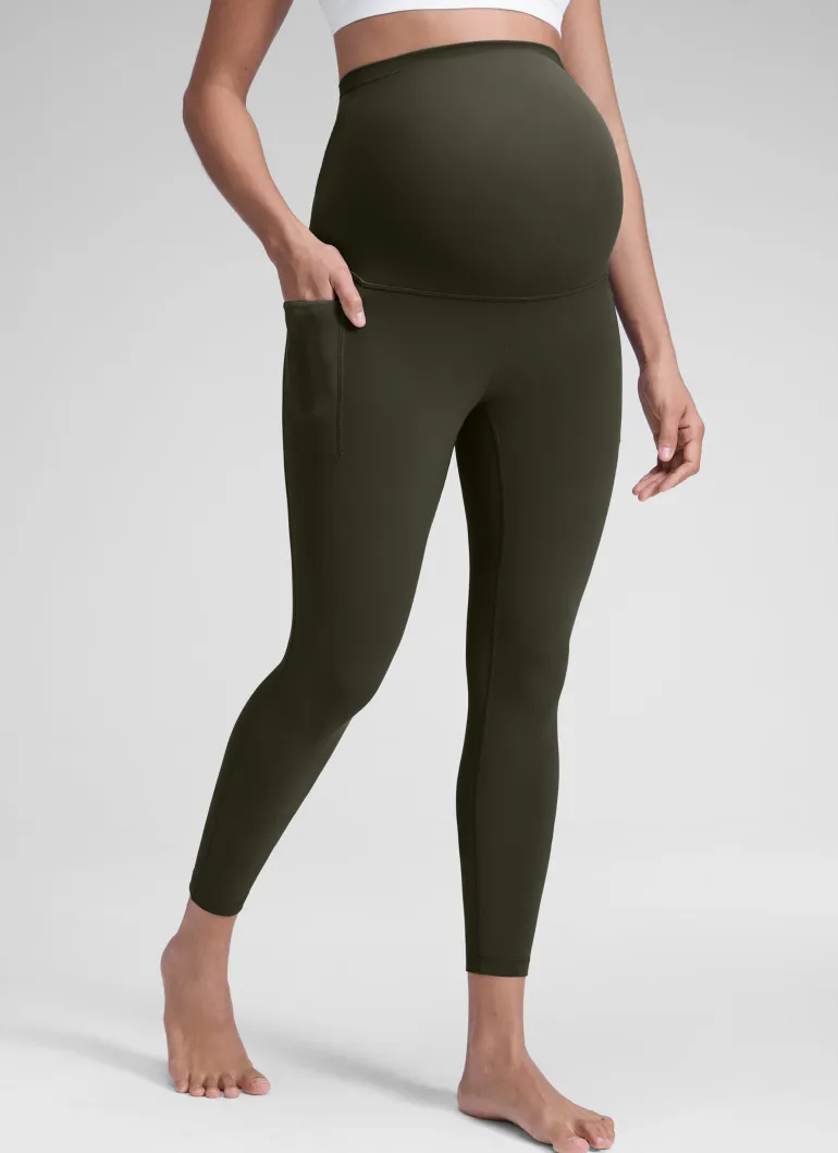 Butterluxe Maternity Soft Pocket Legging 25"