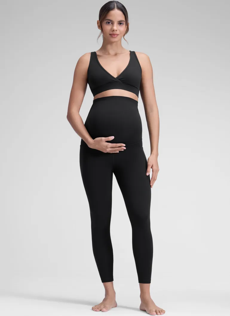 Butterluxe Maternity Soft Pocket Legging 25"