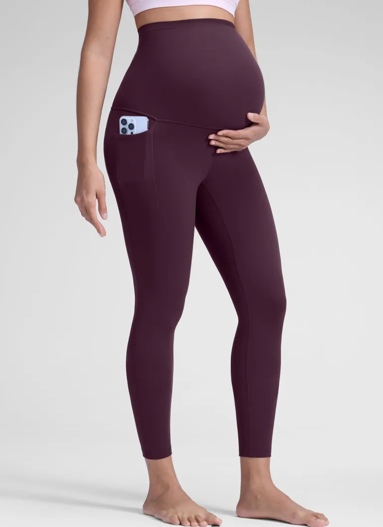 Butterluxe Maternity Soft Pocket Legging 25"