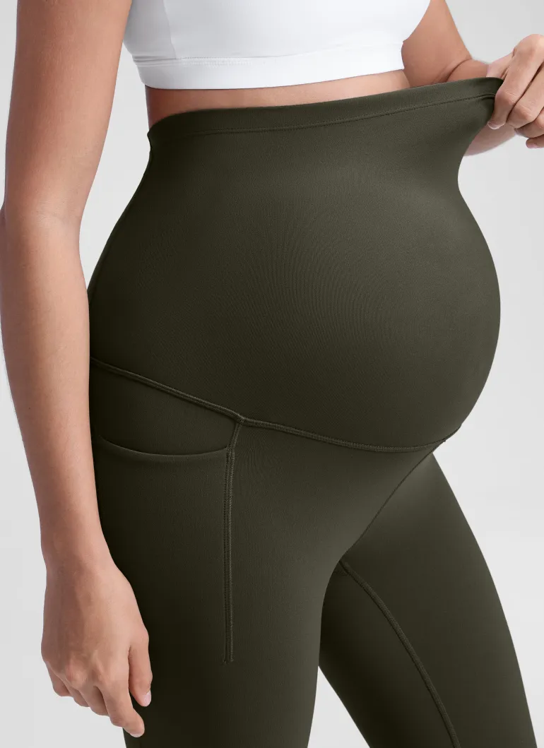 Butterluxe Maternity Soft Pocket Legging 25"