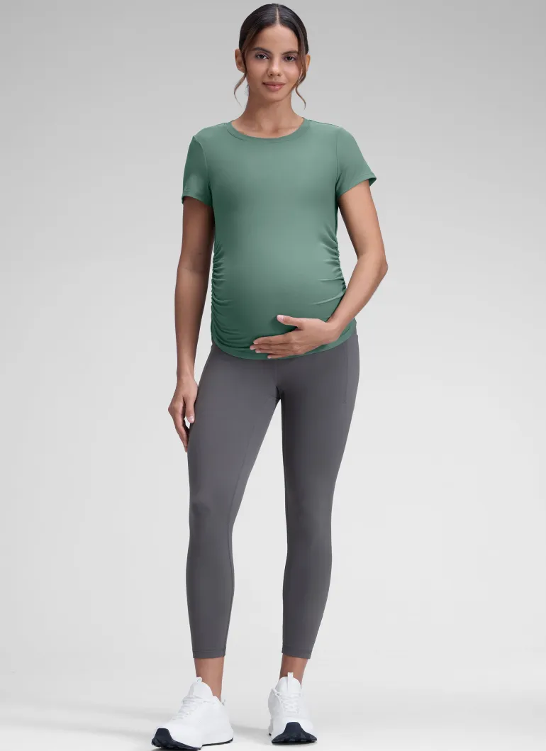 Butterluxe Maternity Soft Pocket Legging 25"