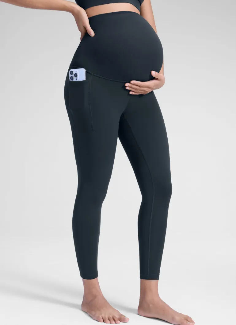 Butterluxe Maternity Soft Pocket Legging 25"