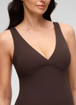 Butterluxe Maternity V Neck Nursing Dress