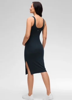 Butterluxe Maternity V Neck Nursing Dress