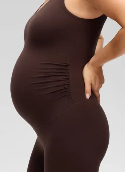 Butterluxe Maternity V Neck Rompers 5''