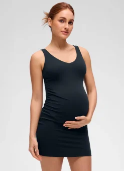 Butterluxe Maternity V Neck Tennis Dress