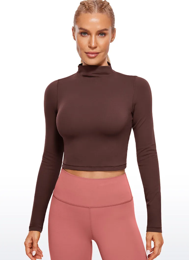 Butterluxe Mock Turtleneck Long Sleeve