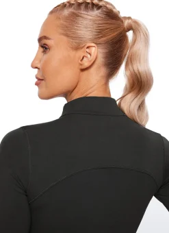 Butterluxe Mock Turtleneck Long Sleeve