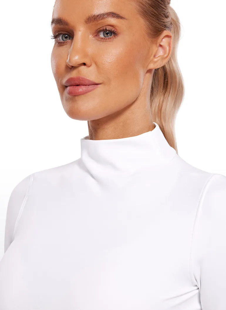 Butterluxe Mock Turtleneck Long Sleeve