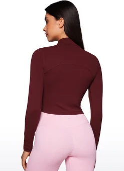 Butterluxe Mock Turtleneck Long Sleeve