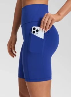 Butterluxe Pocket Yoga Shorts 8''